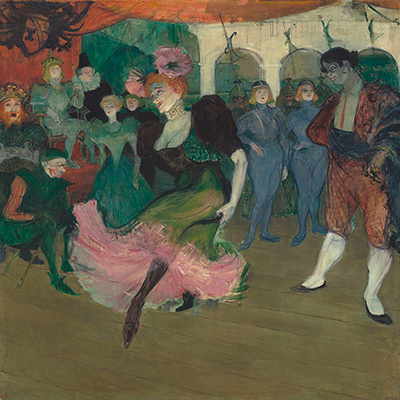 Marcelle Lender Dancing in the Bolero in Chilperic Henri de Toulouse-Lautrec